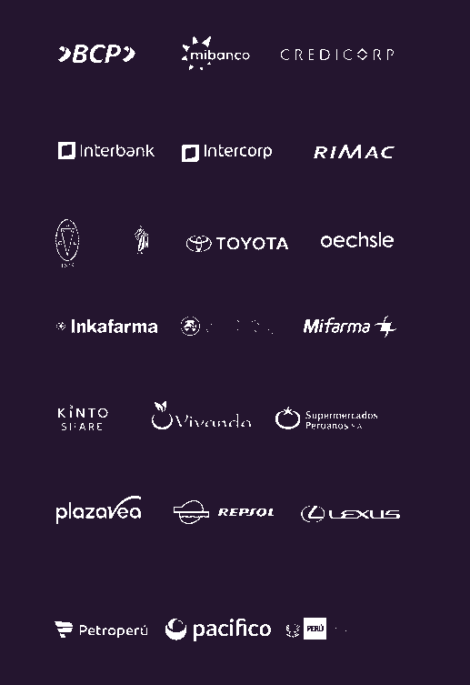 Logos de clientes de Alpaca